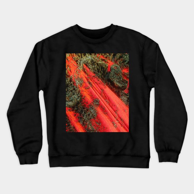 Cube Mountain Crewneck Sweatshirt by EviRadauscher